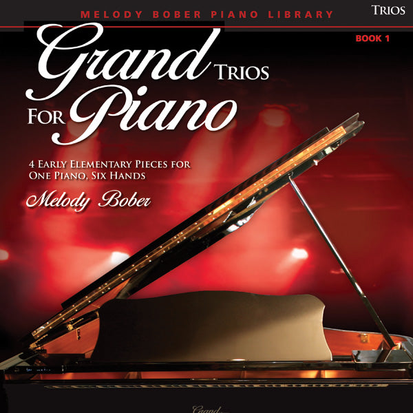 Grand Trios for Piano, Book 1: 4 Early Elementary Pieces for One Piano, Six Hands Sheet Music Preview