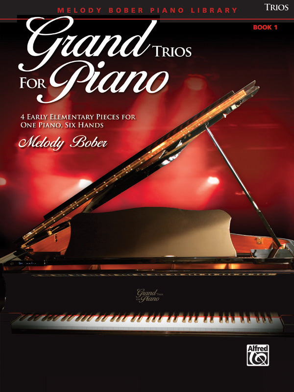 Grand Trios for Piano, Book 1: 4 Early Elementary Pieces for One Piano, Six Hands Sheet Music Preview