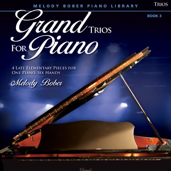 Grand Trios for Piano, Book 3: 4 Late Elementary Pieces for One Piano, Six Hands Sheet Music Preview