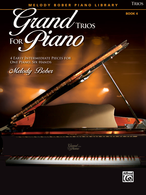 Grand Trios for Piano, Book 4: 4 Early Intermediate Pieces for One Piano, Six Hands Sheet Music Preview