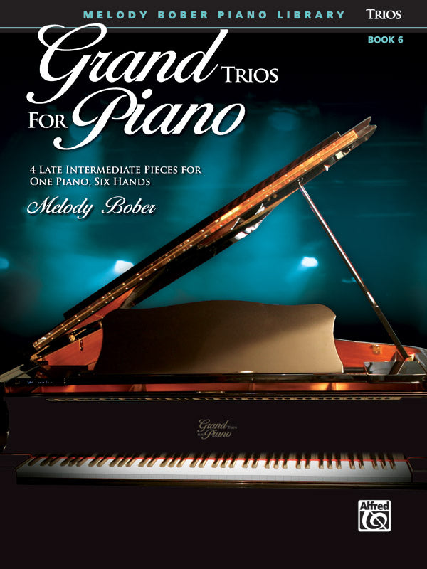 Grand Trios for Piano, Book 6: 4 Late Intermediate Pieces for One Piano, Six Hands Sheet Music Preview