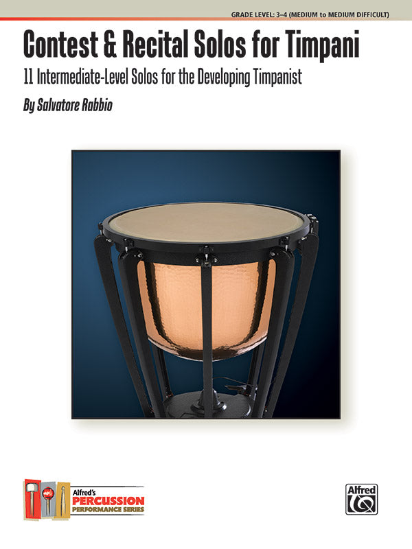 Contest & Recital Solos for Timpani Cover Image