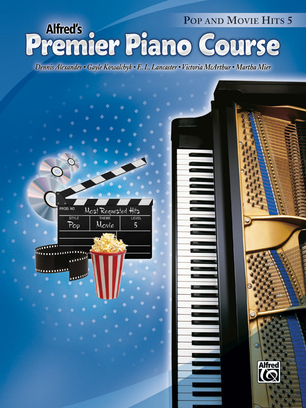 Premier Piano Course, Pop and Movie Hits 5 Cover Image