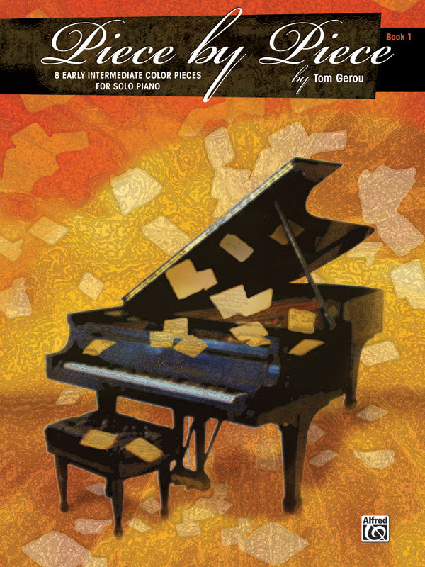 Piece by Piece, Book 1: 8 Early Intermediate Color Pieces for Solo Piano Sheet Music Preview