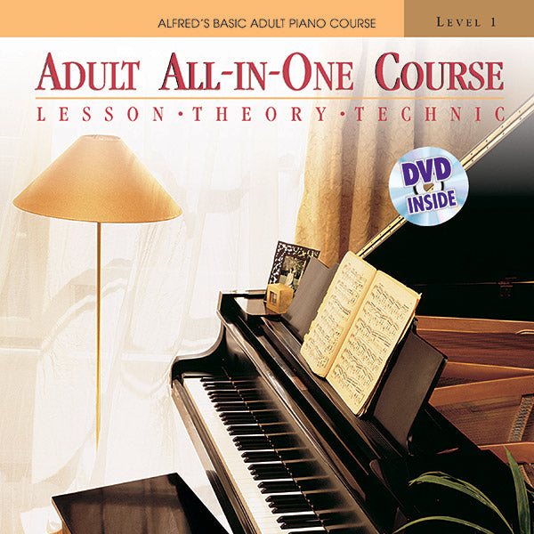 Alfred's Basic Adult All-in-One Course, Book 1 Cover Image