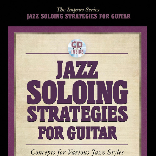 Jazz Soloing Strategies for Guitar Cover Image