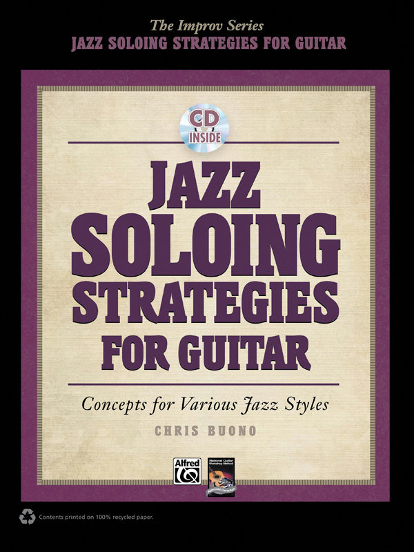 Jazz Soloing Strategies for Guitar Cover Image