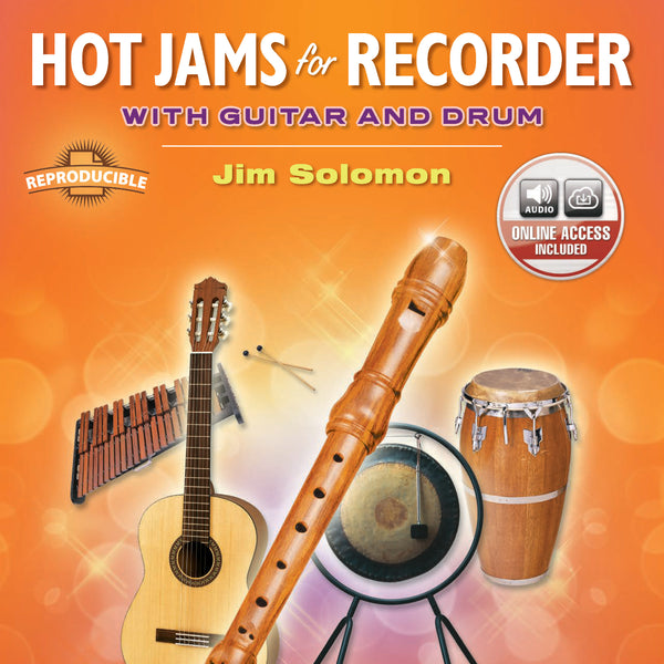 Hot Jams for Recorder Cover Image