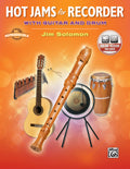 Hot Jams for Recorder Cover Image