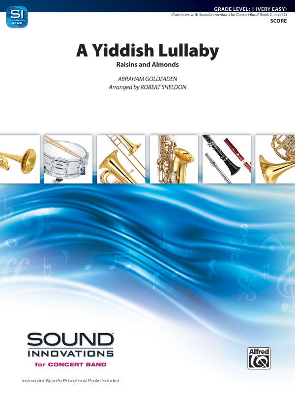 A Yiddish Lullaby: Piano Accompaniment Sheet Music Preview