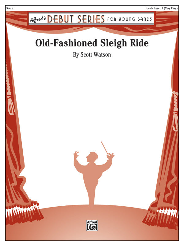 Old-Fashioned Sleigh Ride: B-flat Bass Clarinet Sheet Music Preview