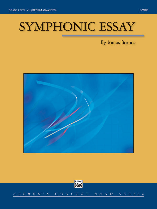 Symphonic Essay: E-flat Baritone Saxophone Sheet Music Preview