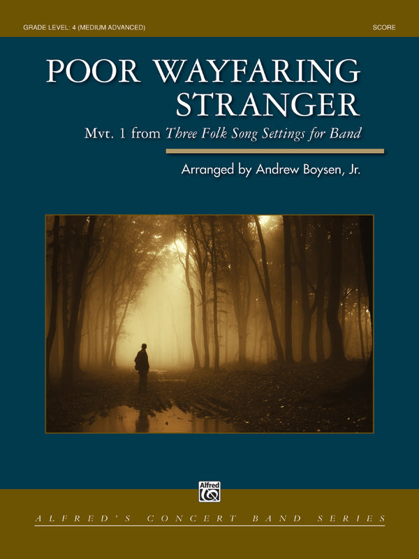 Poor Wayfaring Stranger: 1st B-flat Clarinet Sheet Music Preview