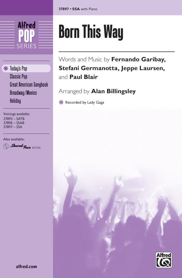 Born This Way Sheet Music Preview