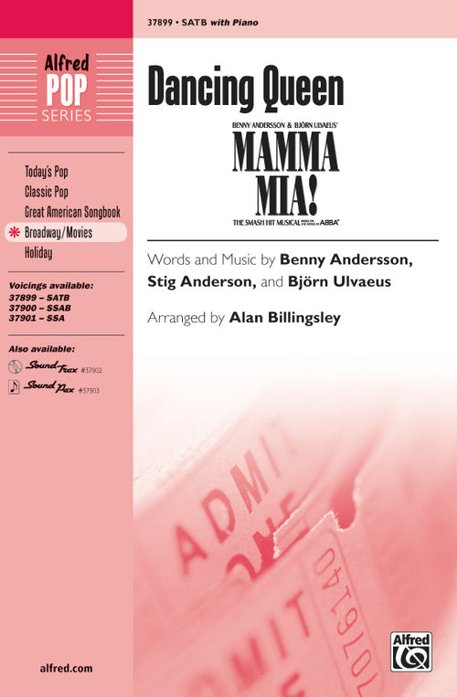 Dancing Queen (from <i>Mamma Mia!</i>) Sheet Music Preview