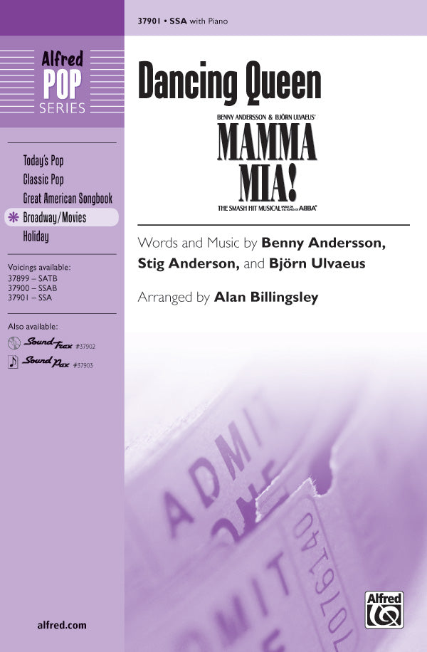 Dancing Queen (from <i>Mamma Mia!</i>) Sheet Music Preview