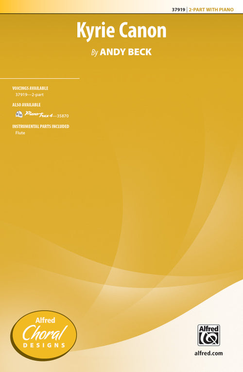 Kyrie Canon Sheet Music Preview