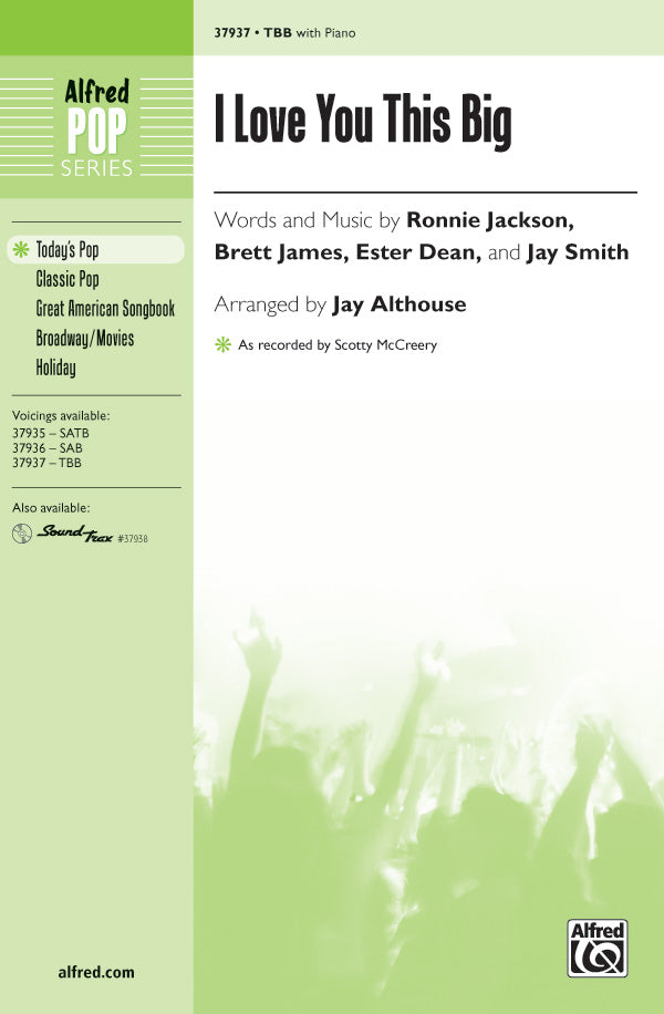 I Love You This Big Sheet Music Preview