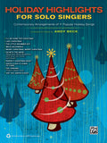 Holiday Highlights for Solo Singers Cover Image
