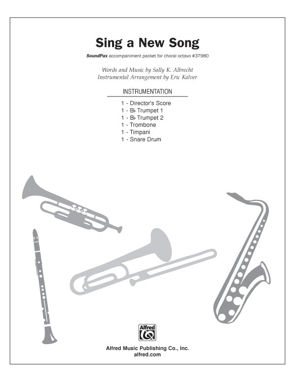 Sing a New Song: 1st Trombone Sheet Music Preview