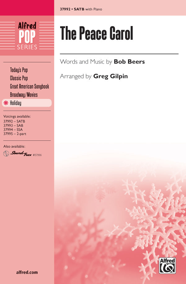 The Peace Carol Sheet Music Preview