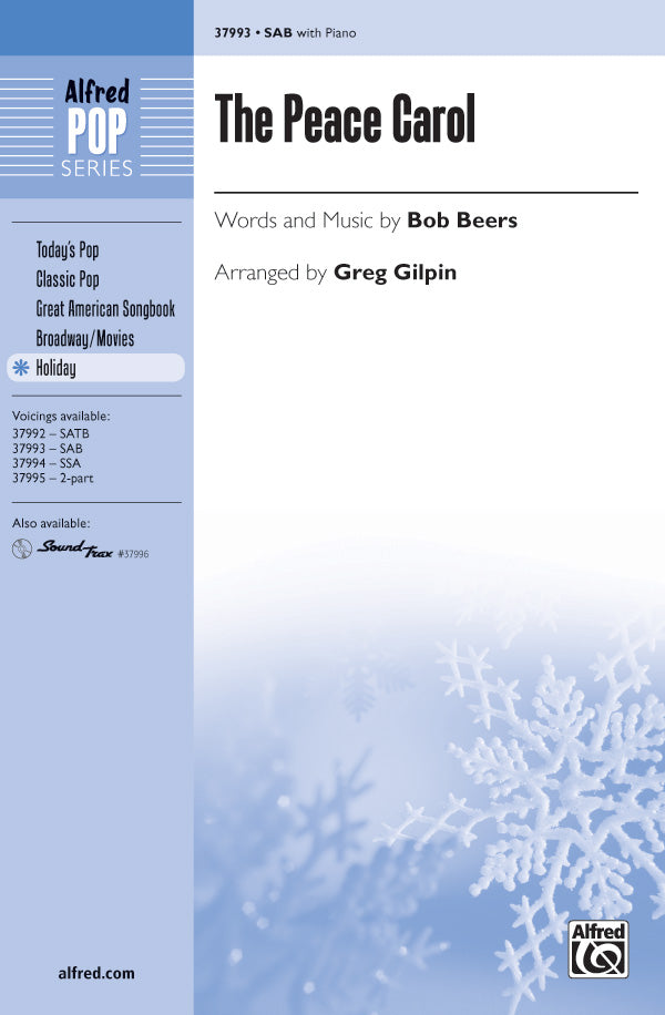 The Peace Carol Sheet Music Preview