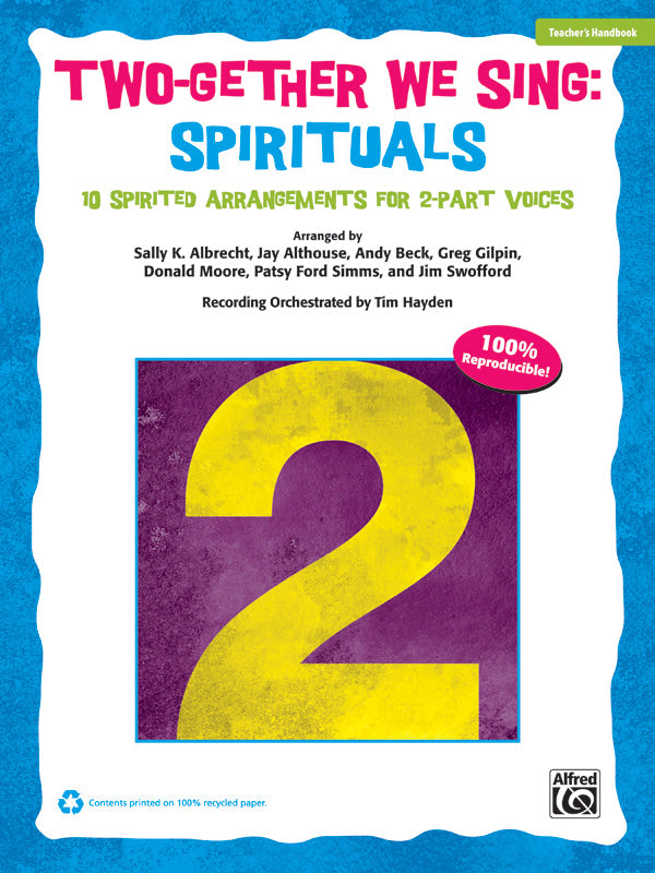 Two-Gether We Sing: Spirituals Cover Image