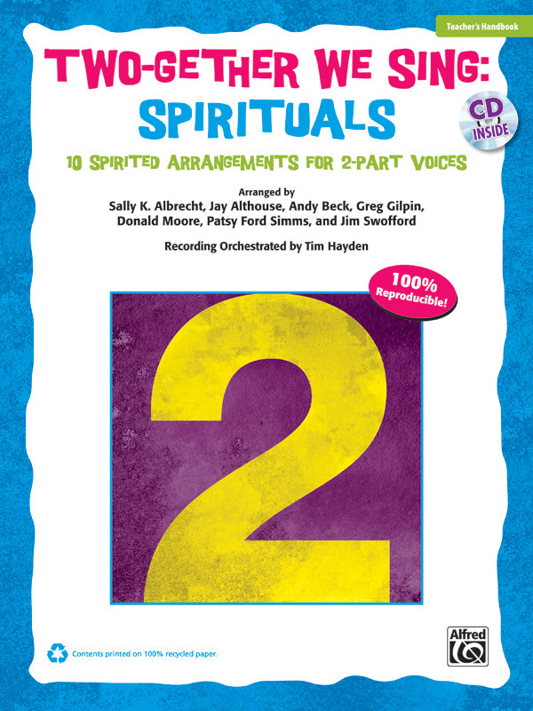 Two-Gether We Sing: Spirituals Cover Image