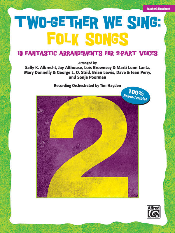 Two-Gether We Sing: Folk Songs Cover Image