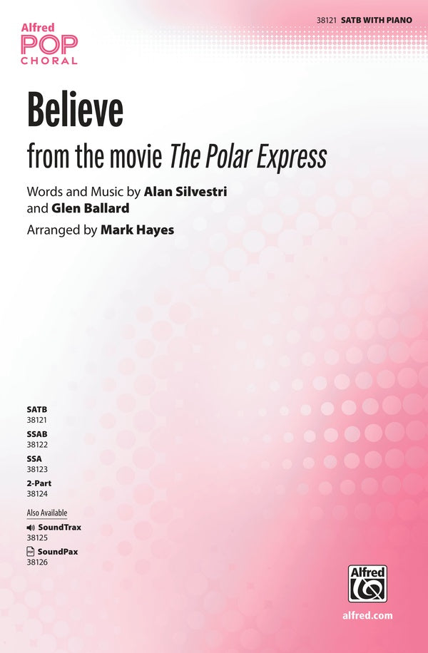 Believe (from <i>The Polar Express</i>) Sheet Music Preview