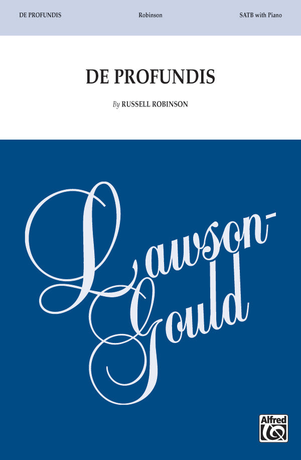 De Profundis Sheet Music Preview