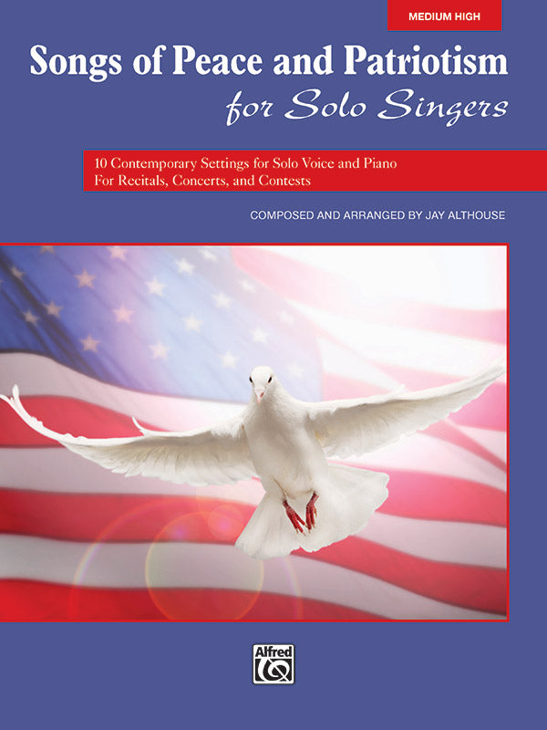 Songs of Peace and Patriotism for Solo Singers Cover Image