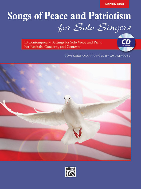 Songs of Peace and Patriotism for Solo Singers Cover Image