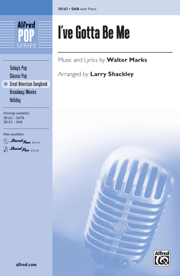 I've Gotta Be Me Sheet Music Preview
