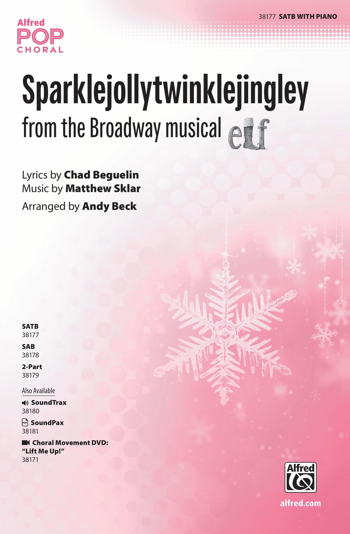 Sparklejollytwinklejingley (from the Broadway musical <i>Elf</i>) Sheet Music Preview