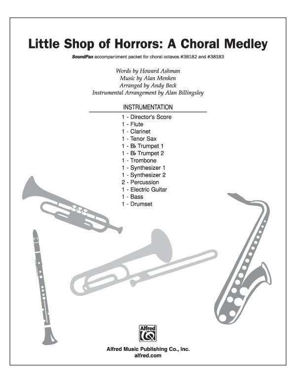 Little Shop of Horrors: A Choral Medley Sheet Music Preview