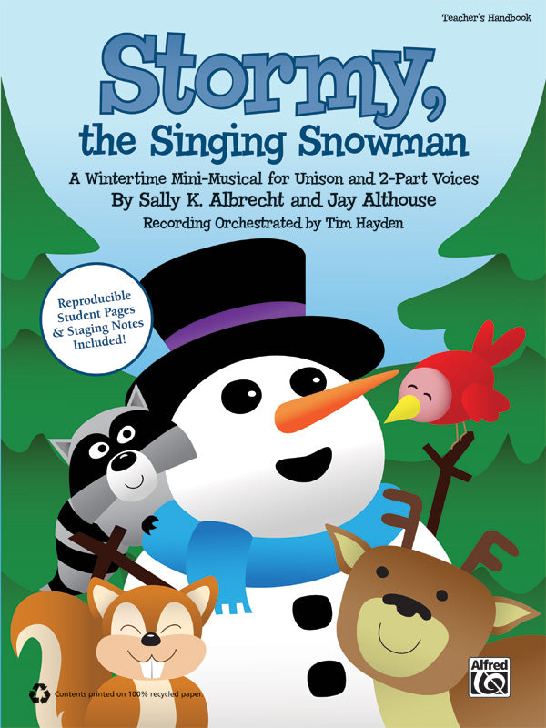 Stormy, the Singing Snowman Cover Image