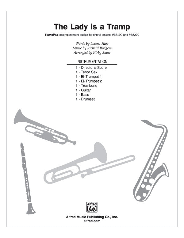 The Lady Is a Tramp: 2nd B-flat Trumpet Sheet Music Preview