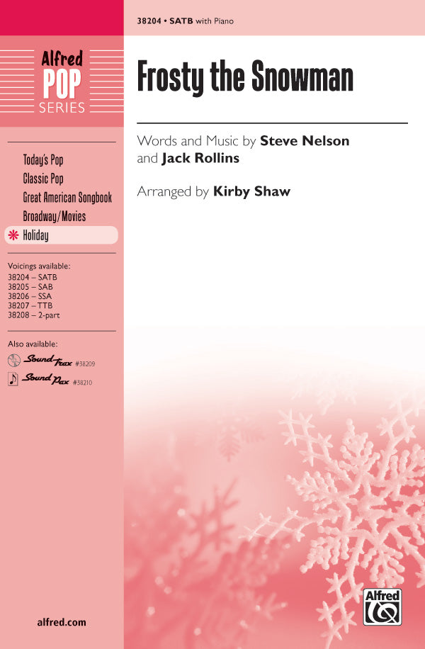 Frosty the Snowman Sheet Music Preview