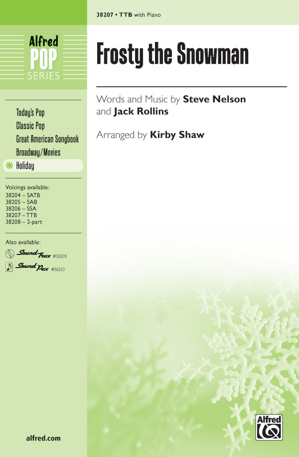Frosty the Snowman Cover Image