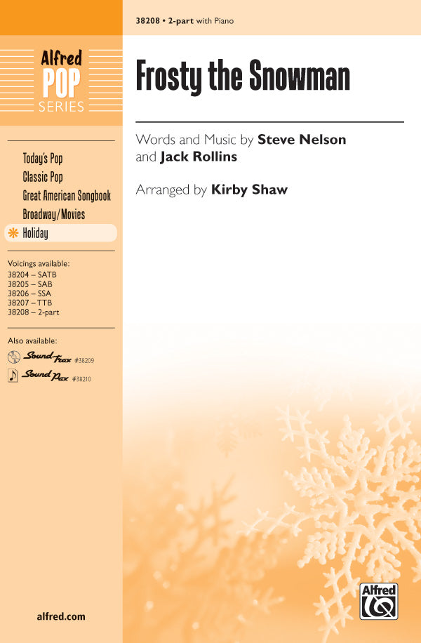 Frosty the Snowman Sheet Music Preview