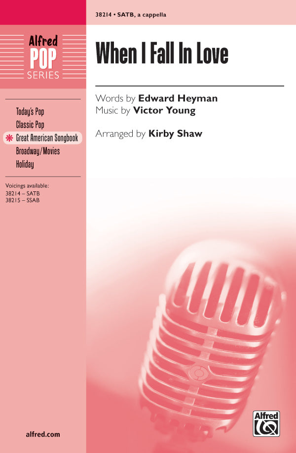 When I Fall in Love Sheet Music Preview