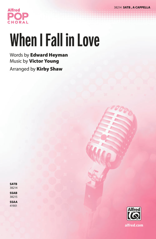 When I Fall in Love Sheet Music Preview
