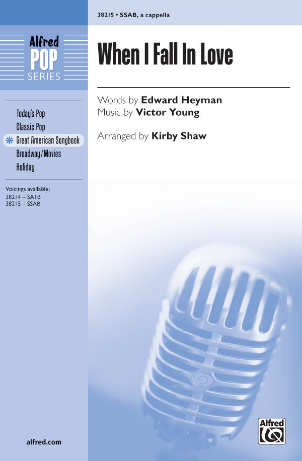 When I Fall in Love Sheet Music Preview