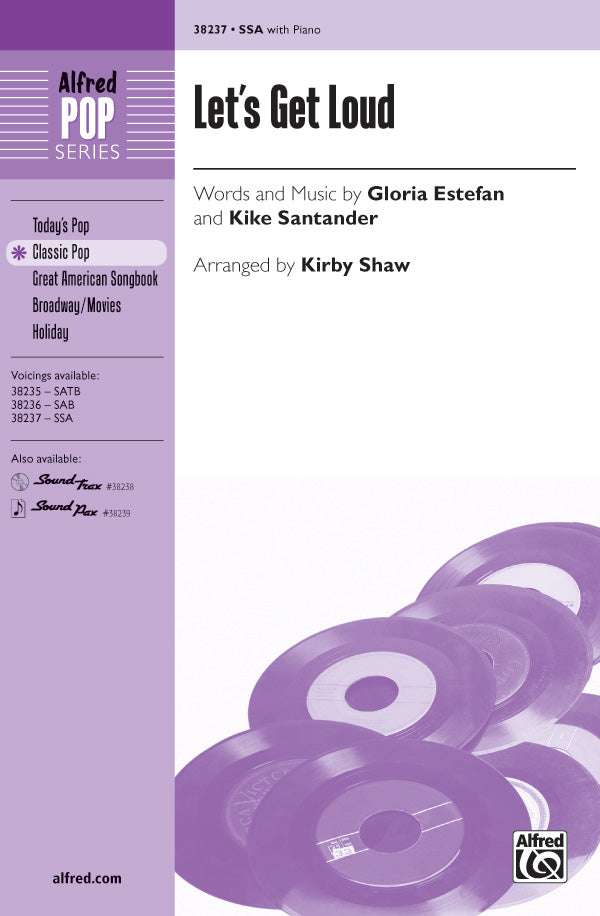Let's Get Loud Sheet Music Preview