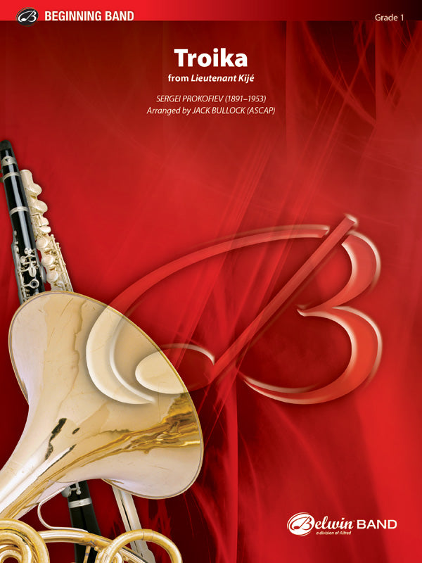 Troika (from Lieutenant Kijé Suite): E-flat Alto Saxophone Sheet Music Preview