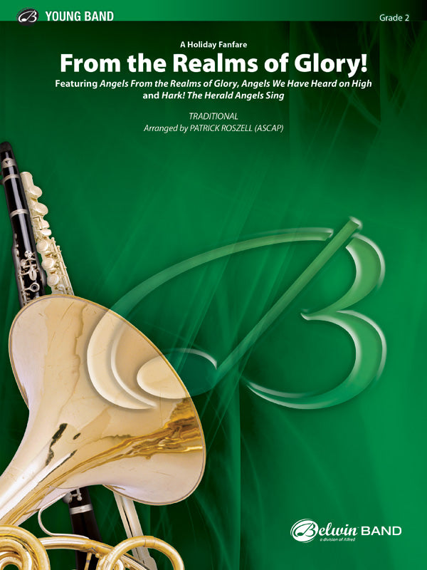 From the Realms of Glory!: 1st B-flat Clarinet Sheet Music Preview
