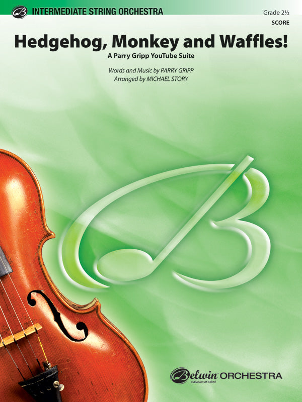 Hedgehog, Monkey and Waffles! Sheet Music Preview