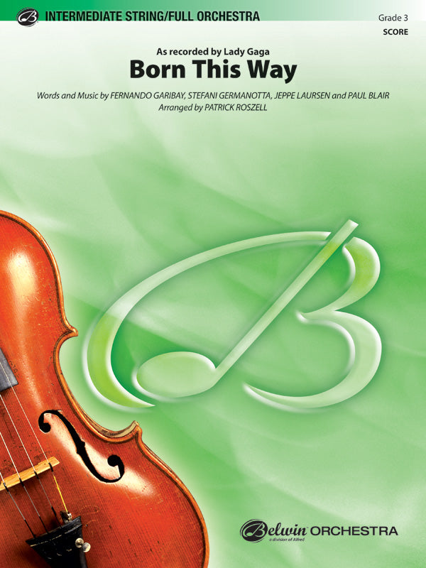 Born This Way: Cello Sheet Music Preview