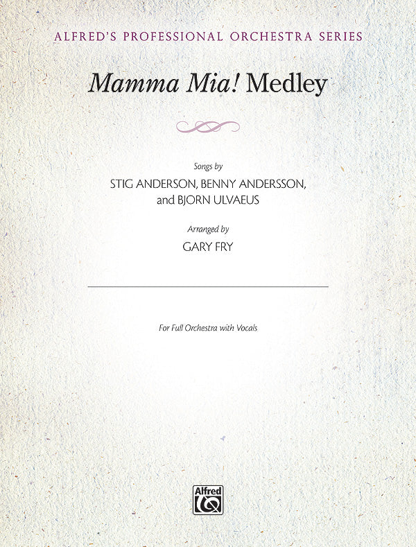 Mamma Mia! Medley Cover Image